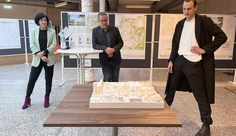 Entwürfe für den Stadtteilcampus Schlaatz vorgestellt