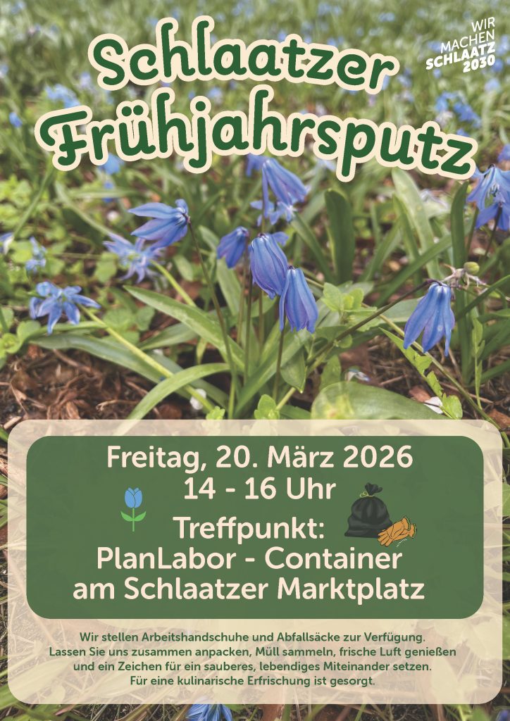 Einladung Schlaatzer Frühjahrsputz 2026