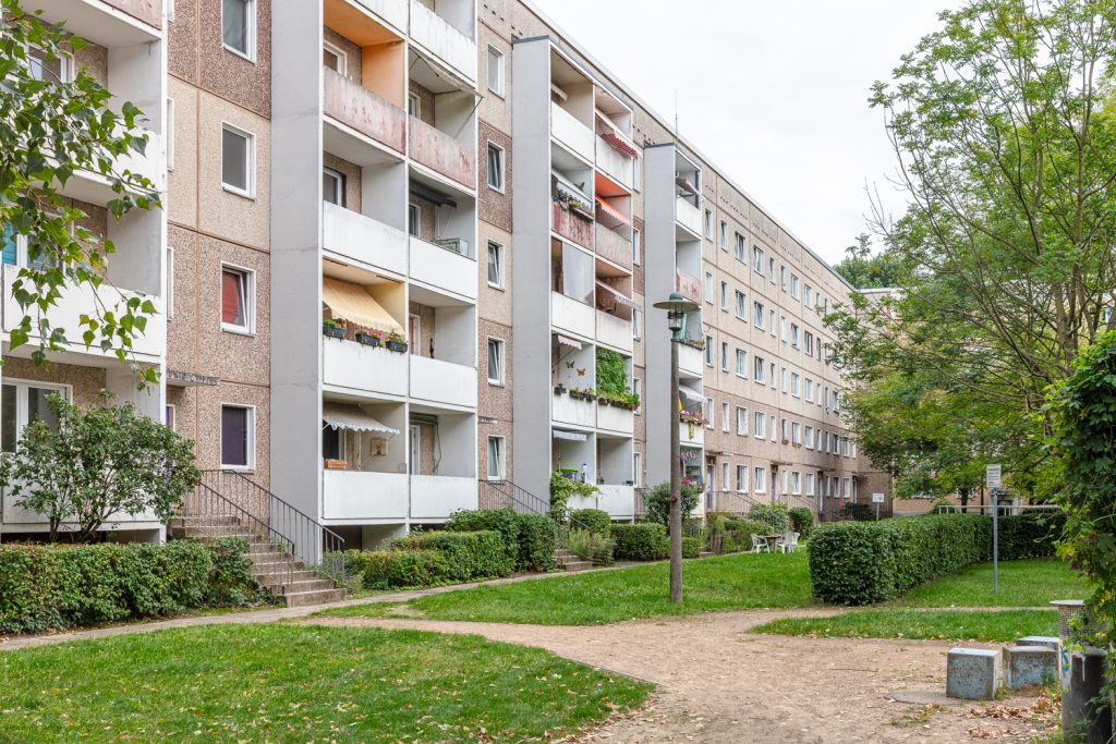 WBS 70 Plattenbau im Schlaatz