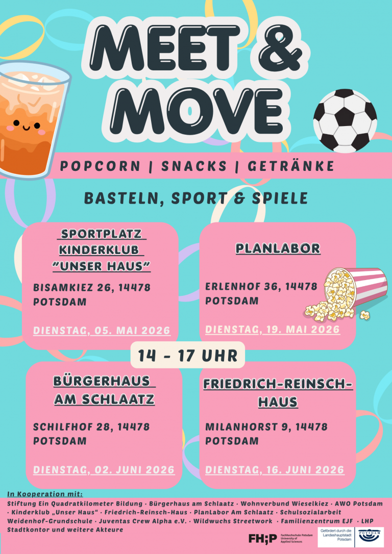 MEET & MOVE – Gemeinsam aktiv im Schlaatz