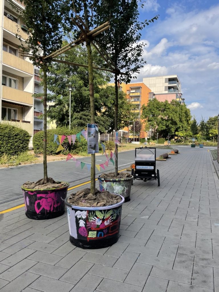 Bunte Spuren im Reallabor Wieselkiez